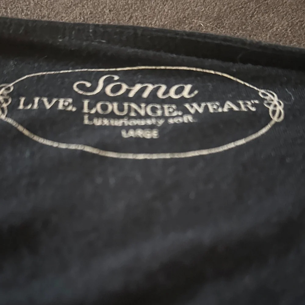 Soma Black Long Sleeve Dress - Picture 2 of 2